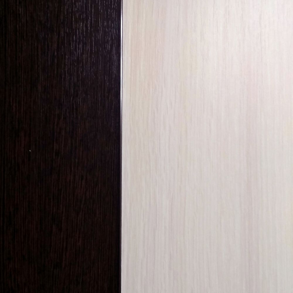 Кровать 1400 Уфимка (венге/дуб молочный), МФ 1+1