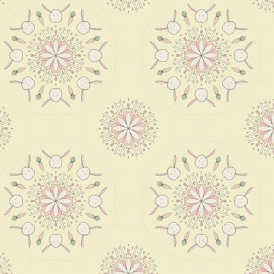 Кролики с морковками на желтом фоне для девочки