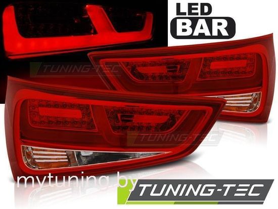 Задние фонари red white led для Audi A1