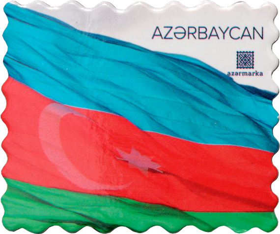Magnit Azerbaijan flag