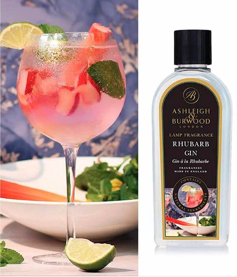 Аромат для ламп Джин из ревеня, Ashleigh & Burwood