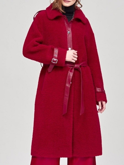 Шуба чебурашка тедди, Северина (арт. C1135rm016bz)