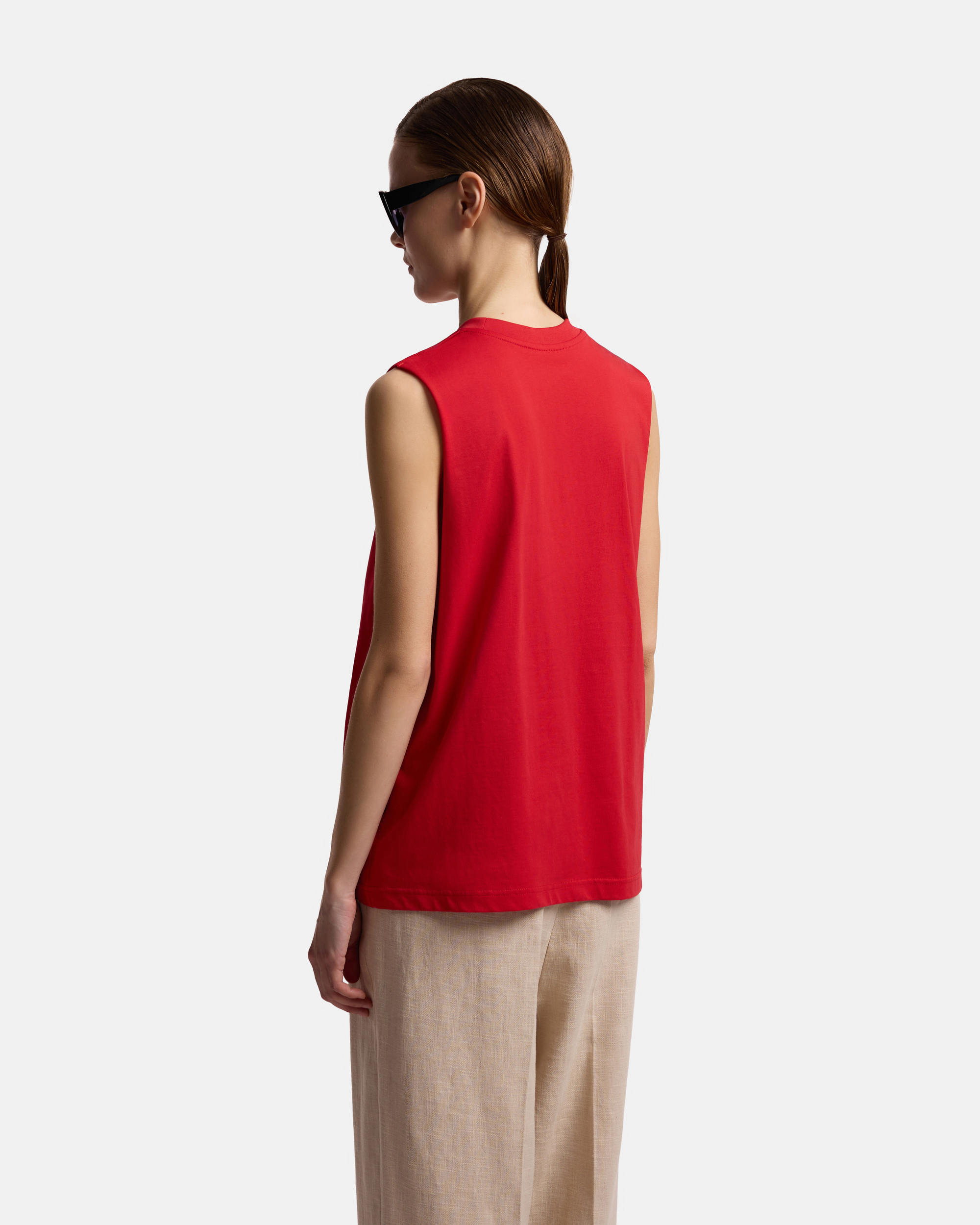 МАЙКА СВОБОДНОГО КРОЯ ИЗ ХЛОПКА