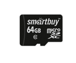 Карта памяти MicroSDXC 64 GB Class10 LE SmartBuy
