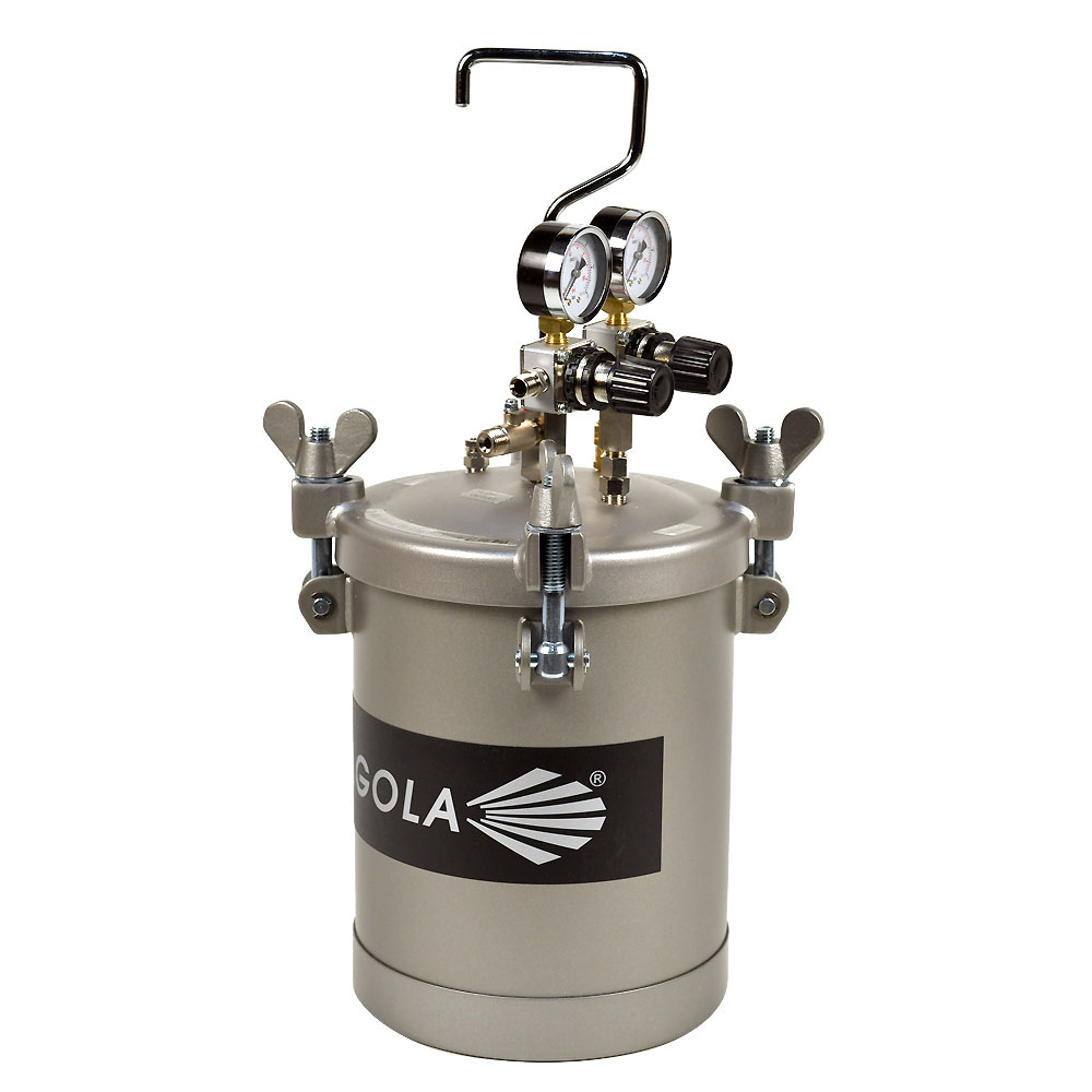 Красконагнетательный бак Sagola 10л, сталь