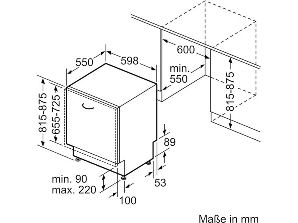 Встраиваемая посудомоечная машина Bosch SMD8TCX04E