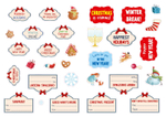 Holiday Season Sticker Book