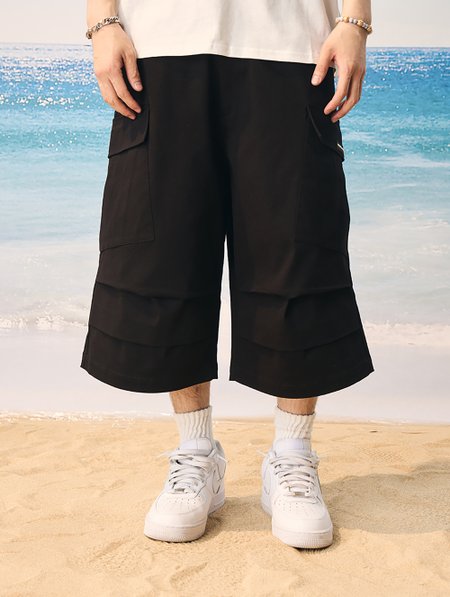 Шорты HARSHandCRUEL Pleated Cargo Jorts