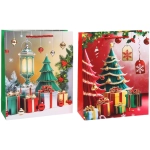 Пакет подарочный «Северная сказка» 32*26*10 см, микс