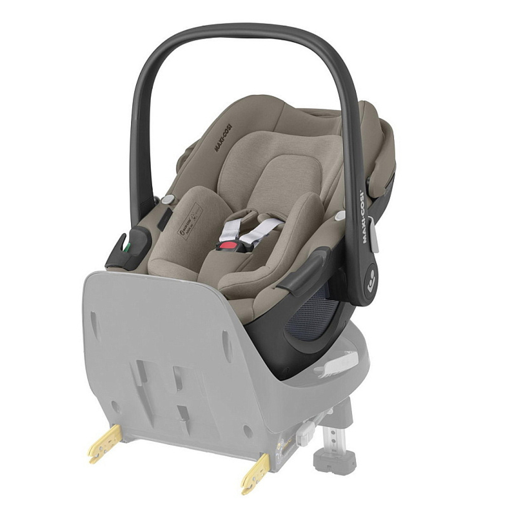 Автокресло Maxi-Cosi Pebble 360 с базой Family Fix 360 Luxe Twillic Truffle