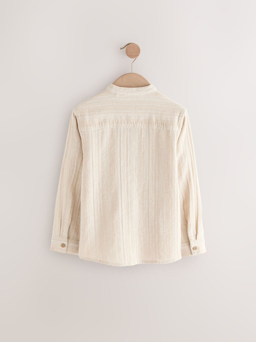 Рубашка для мальчика Next E31-731, Кремовый