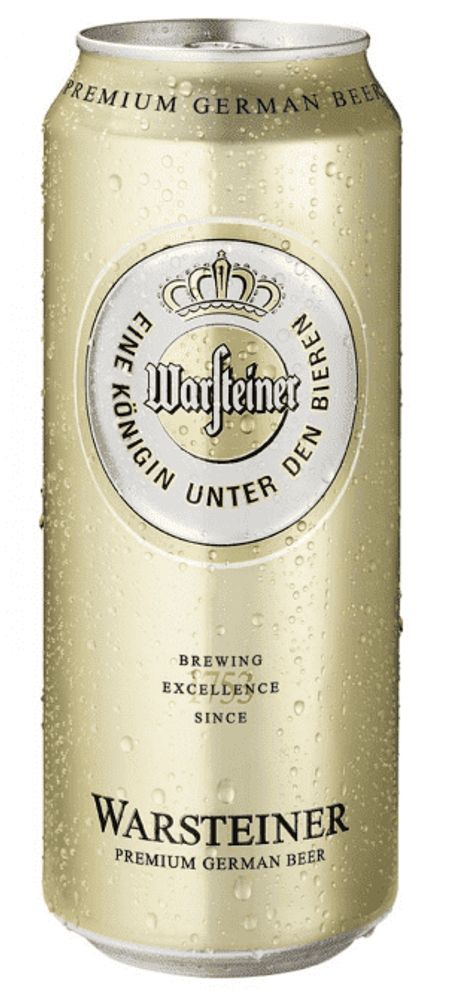 Пиво Варштайнер Премиум / Warsteiner Premium 0.5 - банка
