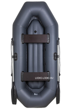 Аква-оптима 260 НАДУВНОЕ ДНО графит (лодка ПВХ)