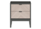 Тумба прикроватная Fjord 2 ящика (темно-серый)