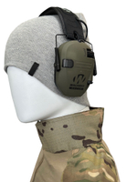 Тактические складные активные наушники для стрельбы ELECTRONIC HEARING PROTRCTOR 22DB