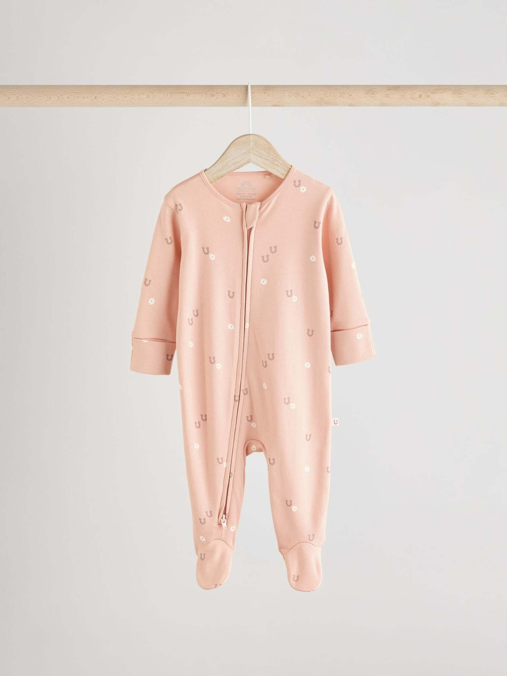 Комбинезон / Cлип для малышей Next E18-360, 4 шт., Молочный, Розовый, Светло-коричневый, Светло-желтый