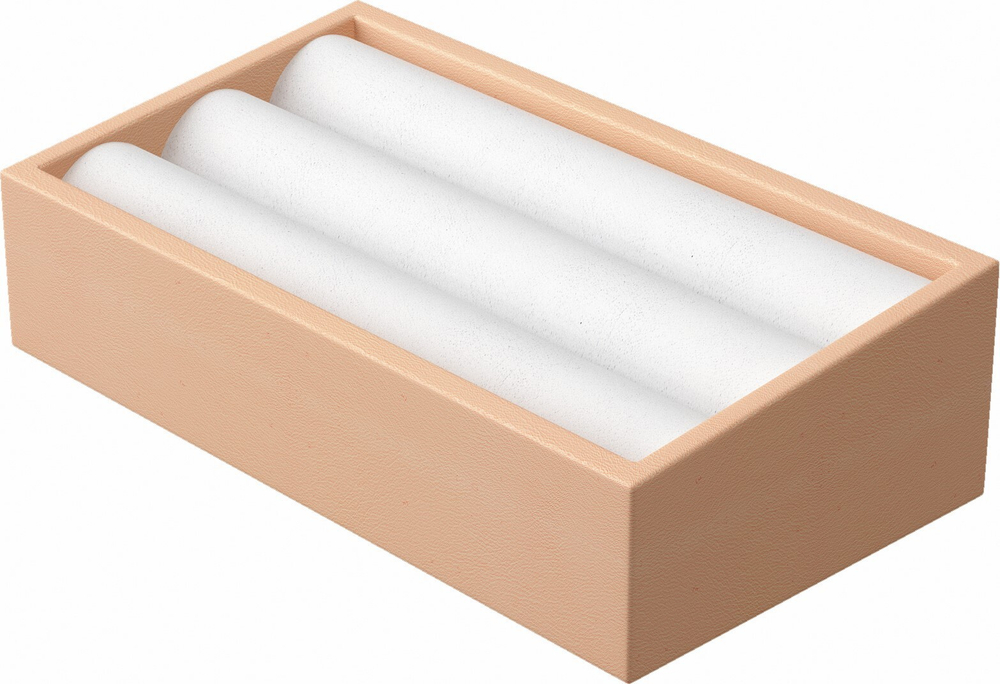 Подставка для колец/наклонная/3 валика/155*85*44 мм.