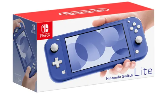 Игровая приставка Nintendo Switch Lite 32GB Синий (Новый) + Чип + 128GB