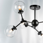 785067 Люстра BETA 6x40W E27 ЧЕРНЫЙ