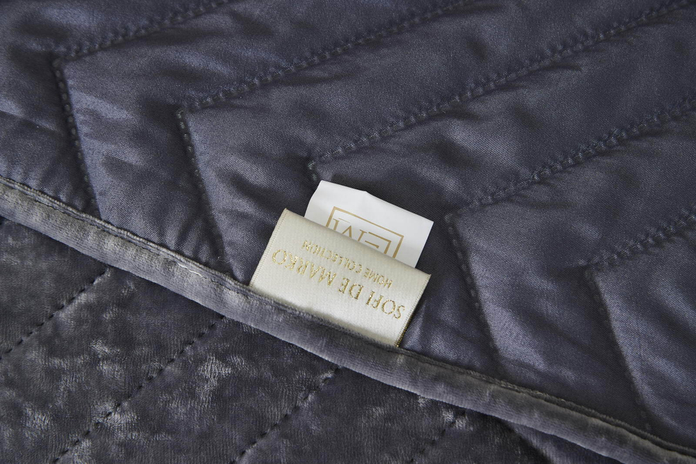 Покрывало 160x220 Sofi De MarkO Фернанд серое