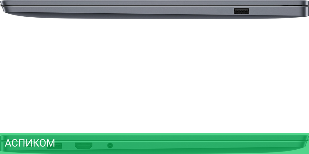 Ноутбук Huawei MateBook D 14 Core i5 12450H 16Gb SSD512Gb Intel UHD Graphics 14" IPS FHD (1920x1200) без ОС grey space WiFi BT Cam (53013XET)