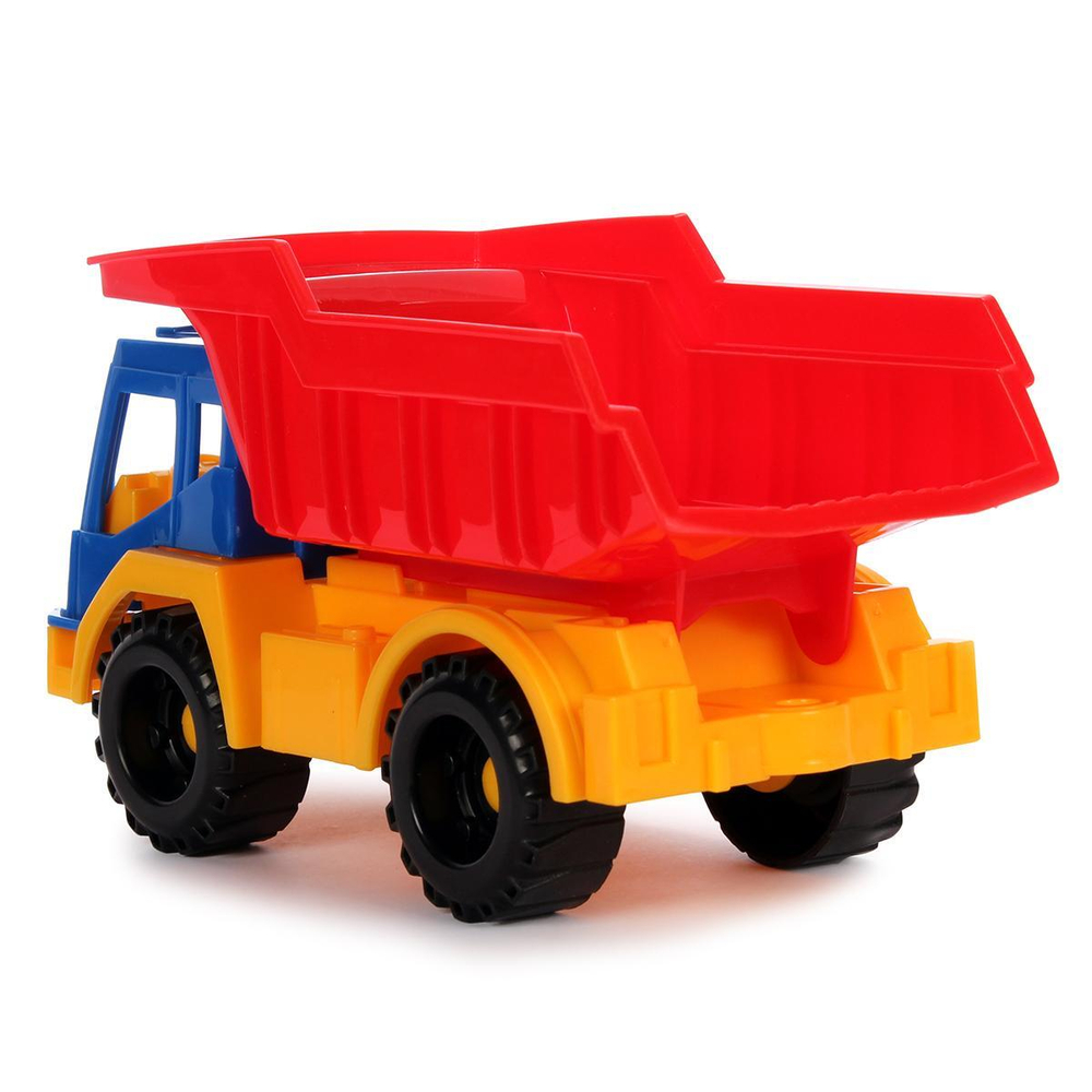 Самосвал "Кама" желто-красный (Нордпласт)