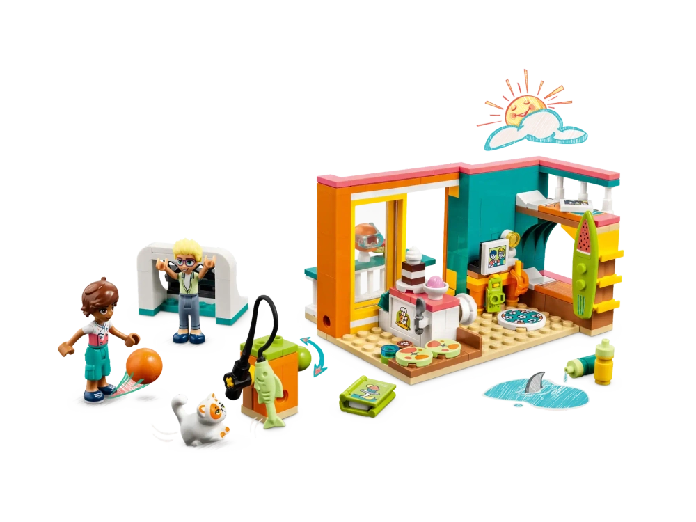 Конструктор LEGO Friends 41754 Комната Лео