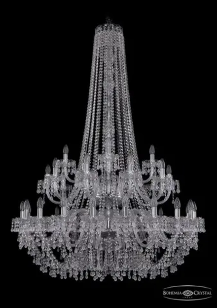 Подвесная люстра Bohemia Ivele 1410/20+10+5/400/h-160/2d/Ni/V0300