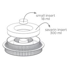 Silikomart Форма для приготовления тортов и пирожных Multi-Inserto Round