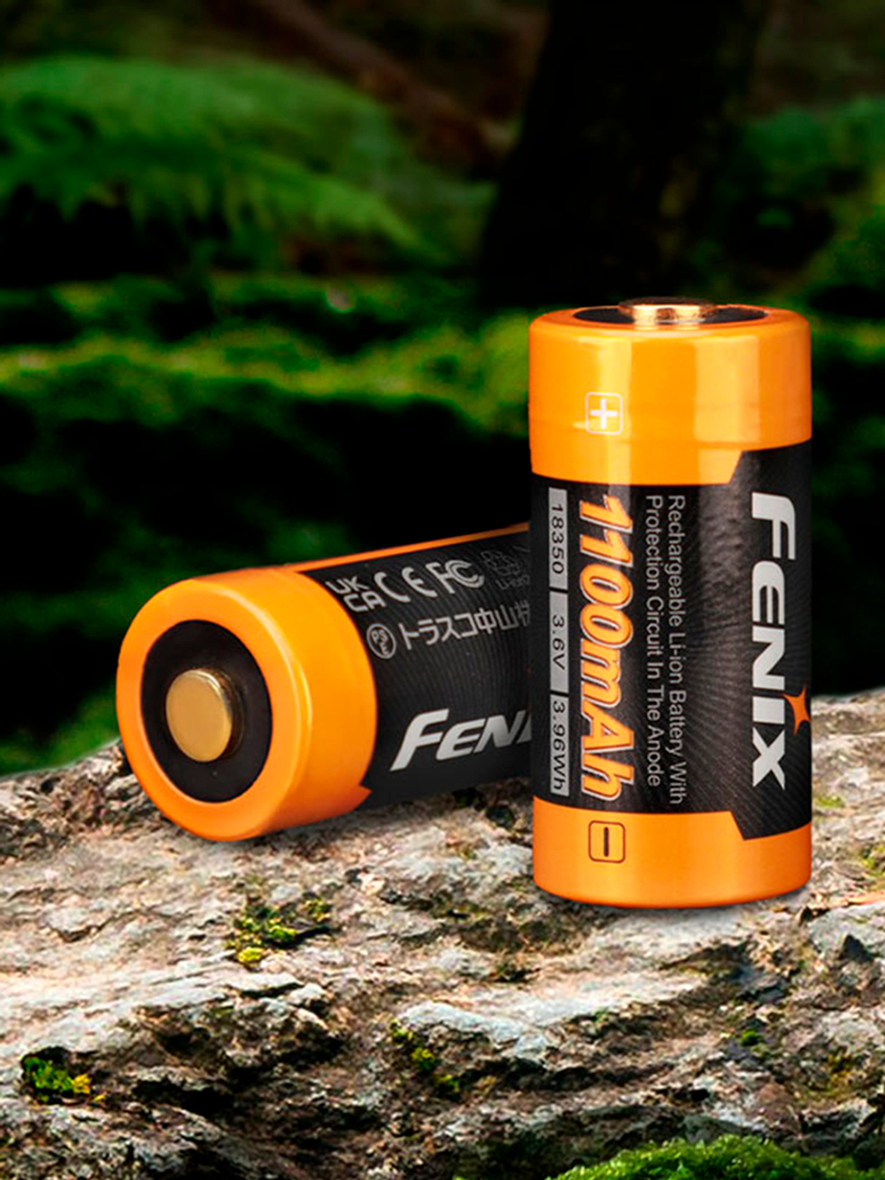 Аккумулятор 18350 Fenix ARB-L18-1600, 1 шт