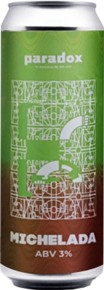 Пиво Парадокс Мичелада / Paradox Michelada 0.45 - банка