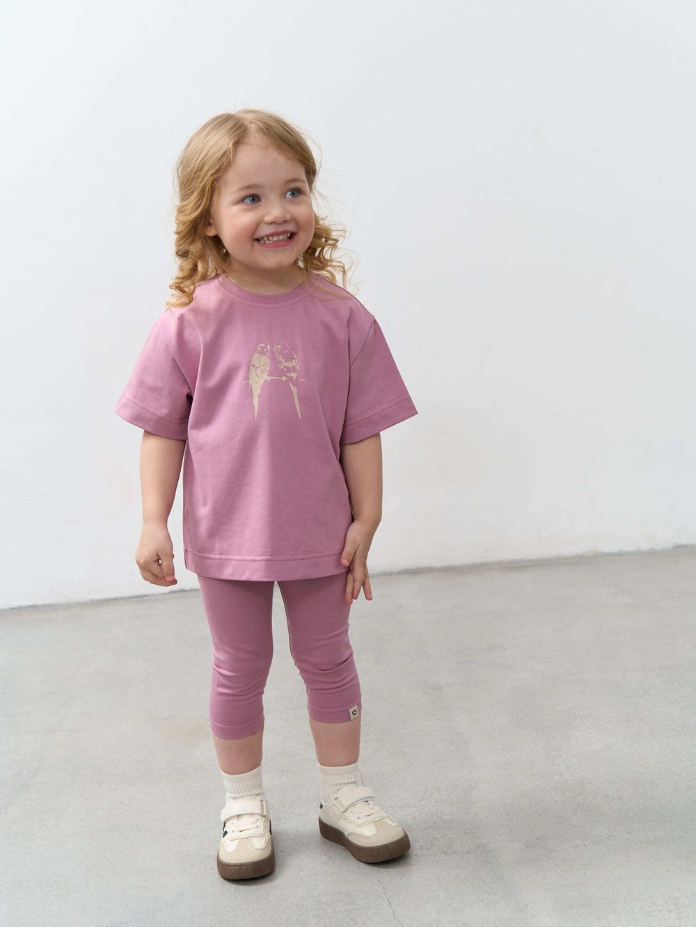 Футболка оверсайз "Орхидея"