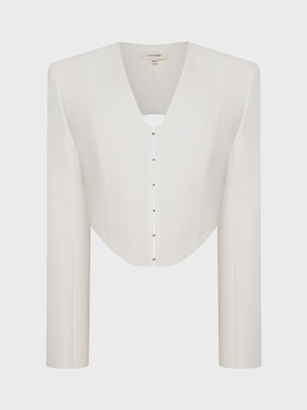 Жакет с открытой спиной