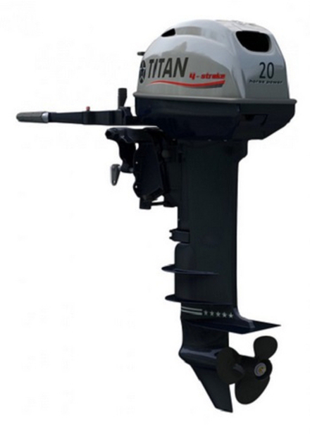 4х-тактный лодочный мотор  TITAN FTP 20 AMHS