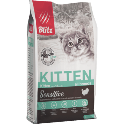 Blitz Sensitive Kitten All Breeds