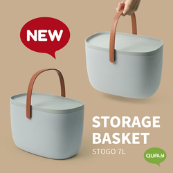 Контейнер для хранения stogo, 7 л, серый
