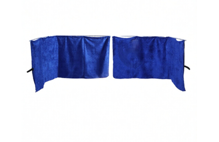 Шторы лобового стекла 0,85*2,20 УНИВЕРСАЛЬНЫЕ 1 стор. синие