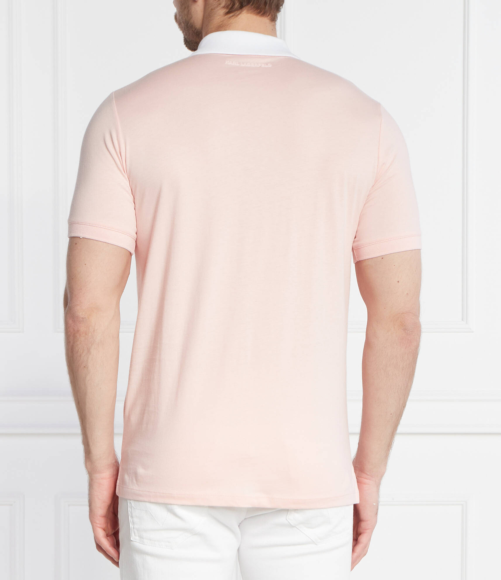 Поло Karl Lagerfeld - персиковый(745025 542224)