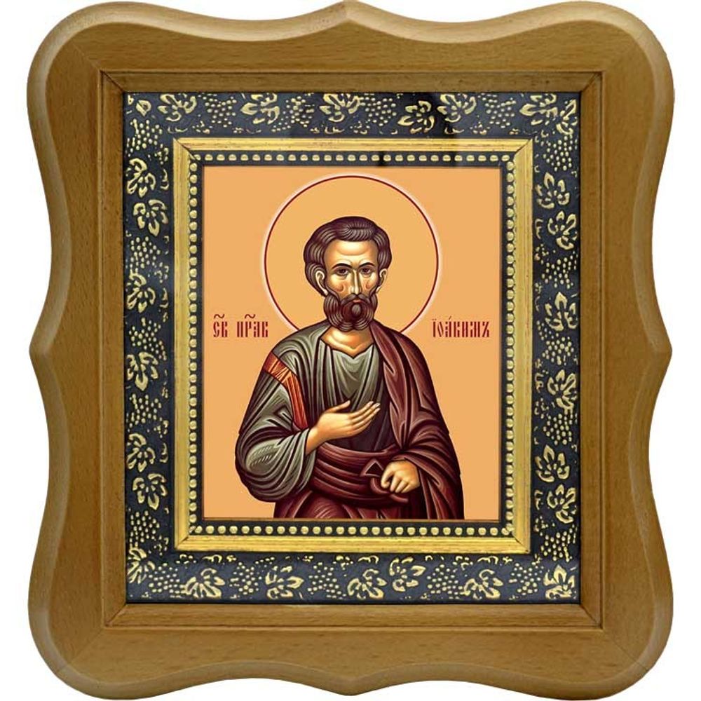 Иоаким праведный Богоотец. Икона на холсте.