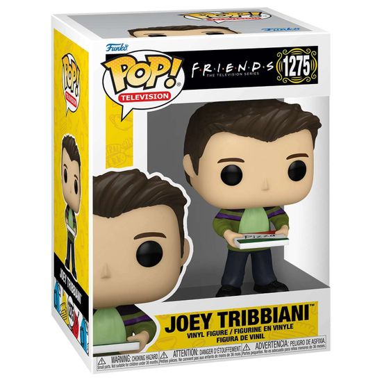 Фигурка Funko POP! TV Friends Joey Tribbiani with Pizza (1275) 65674 / Фигурка Фанко ПОП! по мотивам сериала "Друзья", Джоуи Триббиани
