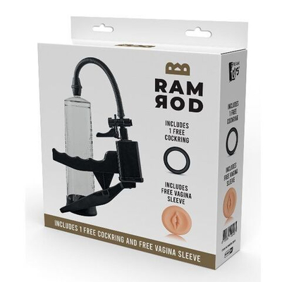 Прозрачная вакуумная помпа Pistol Penis Pump (Цвет: прозрачный)