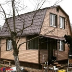 Сайдинг Альта-Профиль Канада Плюс Люкс Орех 3000х230 мм 0,69 м2