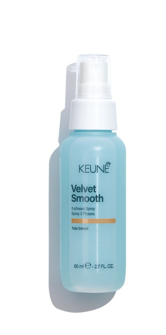 Keune Двухфазный Кондиционер-Спрей Бархатная Гладкость Velvet Smooth 2Phase Spray 80 мл