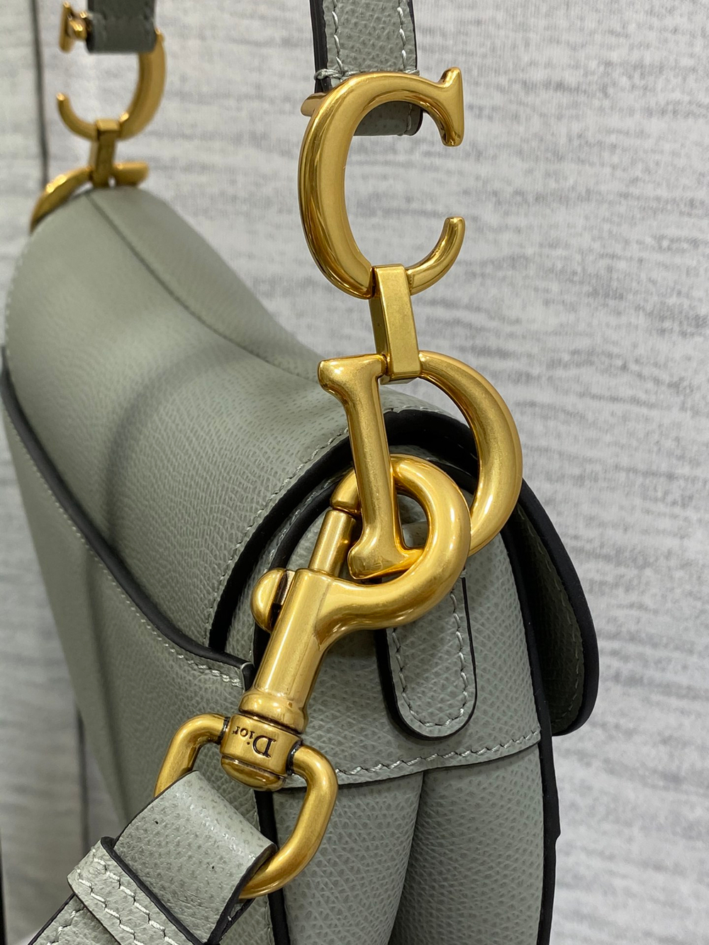 Christian Dior Small Saddle Bag with Strap