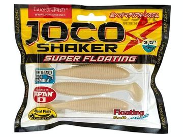 Виброхвосты съедобные LJ Pro Series JOCO SHAKER 3.5in (8,89 см), цв. F33, 4 шт.