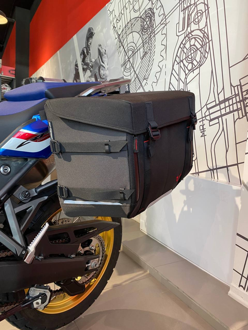 Кофры на Africa Twin от SW-motech текстиль