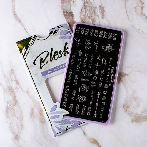 Blesk, Пластина для стемпинга №061