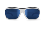 Спортивные очки LiP Tide / Stone White - Black / Zeiss / PA Polarized / Gun Blue Smoke