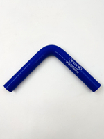 Патрубок угловой 90 размер 150х150хD16 мм 1 шт силикон