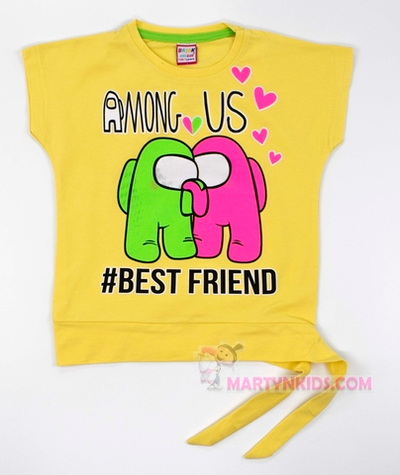 футболка-топик BEST FRIEND 3297